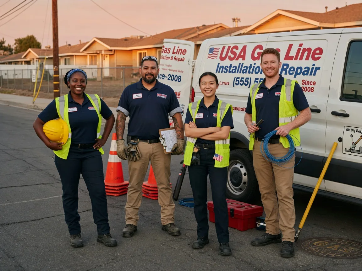 Gas Line Installation company in Malaga, NJ
